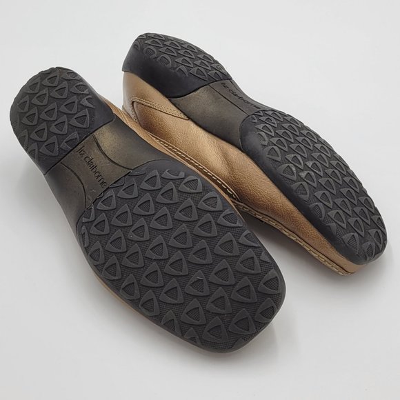 $Sale!🟩LIZ CLAIBORNE- AFRICA Bronze Slip-on Square Toe Leather Loafers  … - Picture 7 of 7